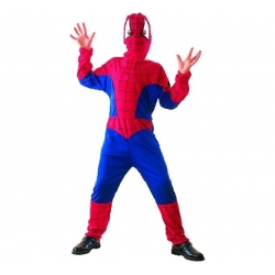 Strój karnawałowy Spiderman Super Bohater 110/120 cm